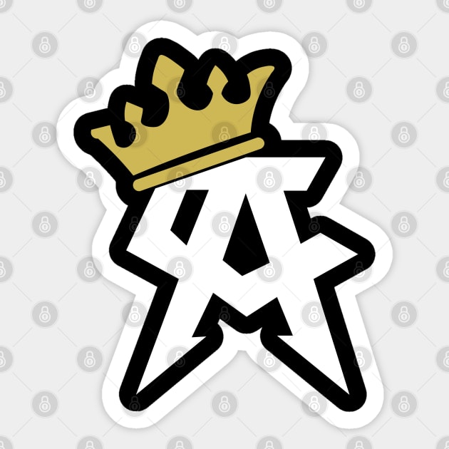 Canelo Gold Crown Pocket Sticker by cagerepubliq